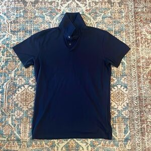 Men’s Bonobos Pima Performance Stretch Jetsetter Polo Medium Slim Navy Blue